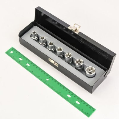 ชุดลูกบ๊อกซ์ Torx E 1/2 นิ้ว 7 ชิ้น FORCE รุ่น 4071