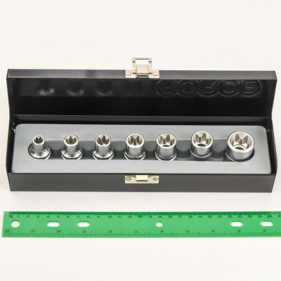 ชุดลูกบ๊อกซ์ Torx E 1/2 นิ้ว 7 ชิ้น FORCE รุ่น 4071