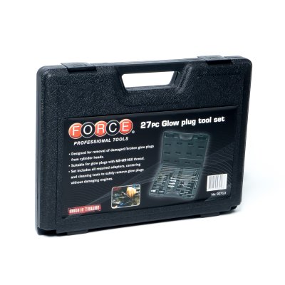 ชุดอุปกรณ์ถอดหัวเผาเครื่องยนต์ 27 ชิ้น FORCE รุ่น 927G3
