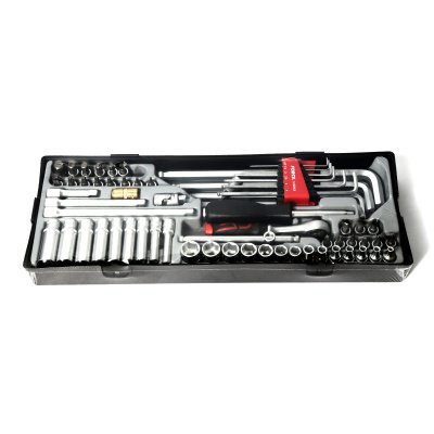 ชุดเครื่องมือช่างในกล่องลิ้นชัก FORCE 64 ชิ้น รุ่น T2641