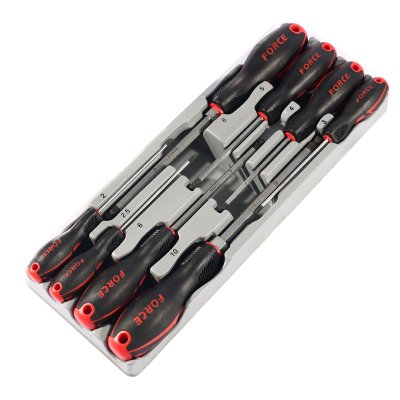 ชุดไขควงหกเหลี่ยมบอล 8 ชิ้น 2-10 มม. FORCE รุ่น 20810B