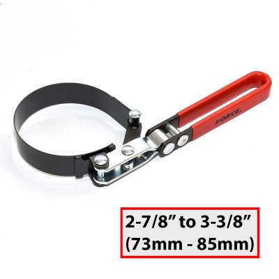 ประแจถอดกรองน้ำมันเครื่อง แบบสายรัด FORCE รุ่น F131-61906085 ขนาด 85 มม.