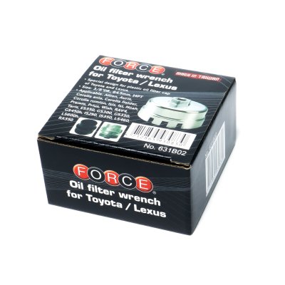 ฝาถอดกรองน้ำมัน 64.5 มม. 14PT แกน 3/8 นิ้ว FORCE รุ่น 631B02