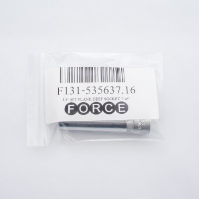 ลูกบ๊อกซ์ 6 เหลี่ยมยาว 3/8" 7/16" FORCE รุ่น F131-535637.16