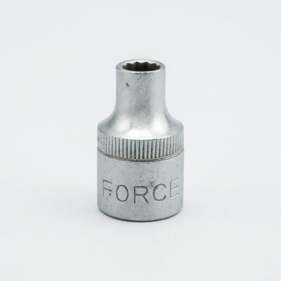 ลูกบ็อก 12 เหลี่ยม ขับ 3/8 นิ้ว ขนาด 1/4 นิ้ว FORCE รุ่น F131-5381.4