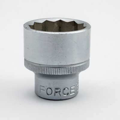 ลูกบ็อก 12 เหลี่ยม ขับ 3/8 นิ้ว ขนาด 7/8 นิ้ว FORCE รุ่น F131-5387.8