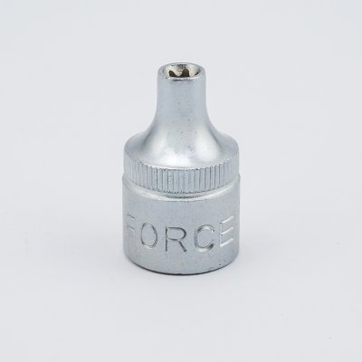 ลูกบ๊อกซ์หัวจีบสั้น E5 ขนาดแกน 3/8 นิ้ว FORCE รุ่น 53605