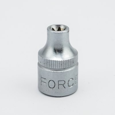 ลูกบ๊อกซ์หัวจีบสั้น E7 ขนาดแกน 3/8 นิ้ว FORCE รุ่น 53607