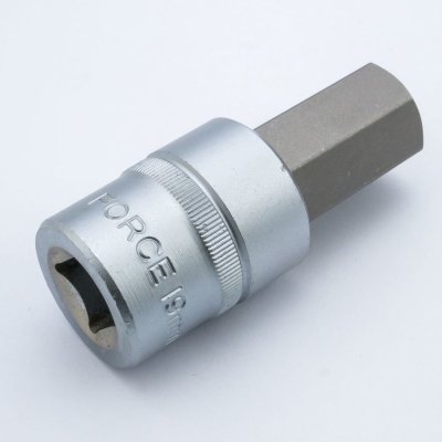 ลูกบ๊อกซ์เดือย 6 เหลี่ยม (6PT) 1/2" L70มม เบอร์ 19 FORCE รุ่น 34407019