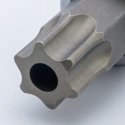 ลูกบ็อกซ์เดือยจีบรู (แกนกลวง) FORCE รุ่น L 1/2" L55มม (T20H-T80H)