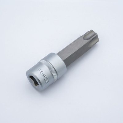 ลูกบ็อกซ์เดือยจีบรู (แกนกลวง) 1/2" L140มม T90H FORCE รุ่น F131-34714090