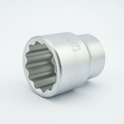 ลูกบ๊อกซ์ 12 เหลี่ยม แกน 1" ขนาด 1-11/16" FORCE รุ่น F131-5891.11.16