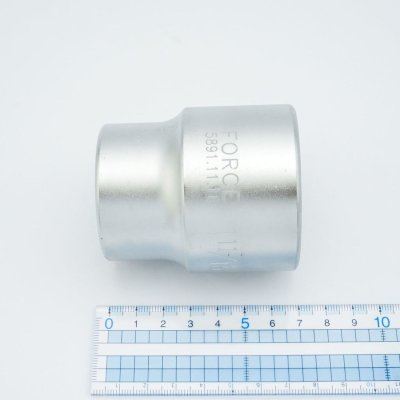 ลูกบ๊อกซ์ 12 เหลี่ยม แกน 1" ขนาด 1-11/16" FORCE รุ่น F131-5891.11.16
