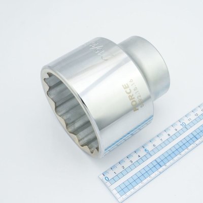 ลูกบ๊อกซ์ 12 เหลี่ยม แกน 1" ขนาด 2-15/16" FORCE รุ่น F131-5892.15.16