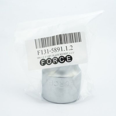 ลูกบ๊อกซ์ 12 เหลี่ยม แกน 1" ขนาด 1-1/2" FORCE รุ่น F131-5891.1.2