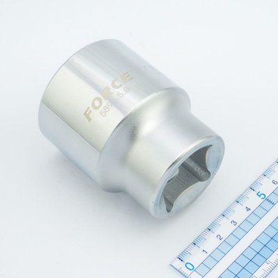 ลูกบ๊อกซ์ 12 เหลี่ยม แกน 1" ขนาด 1-5/8" FORCE รุ่น F131-5891.5.8