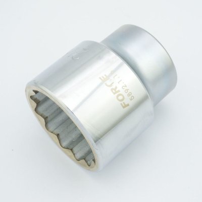 ลูกบ๊อกซ์ 12 เหลี่ยม แกน 1" ขนาด 2-1/16" FORCE รุ่น F131-5892.1.16