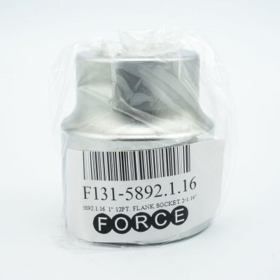 ลูกบ๊อกซ์ 12 เหลี่ยม แกน 1" ขนาด 2-1/16" FORCE รุ่น F131-5892.1.16