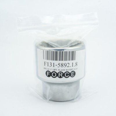 ลูกบ๊อกซ์ 12 เหลี่ยม แกน 1" ขนาด 2-1/8" FORCE รุ่น F131-5892.1.8