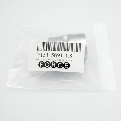 ลูกบ๊อกซ์ 12 เหลี่ยม 3/4" ขนาด 1-1/8" FORCE รุ่น F131-5691.1.8
