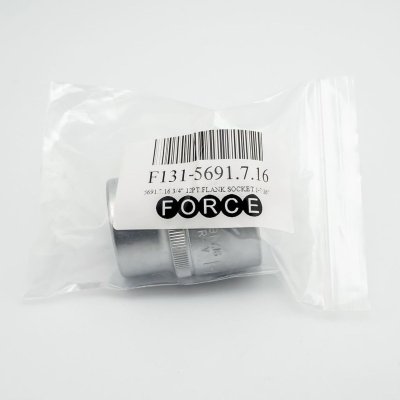 ลูกบ๊อกซ์ 12 เหลี่ยม 3/4" ขนาด 1-7/16" FORCE รุ่น F131-5691.7.16