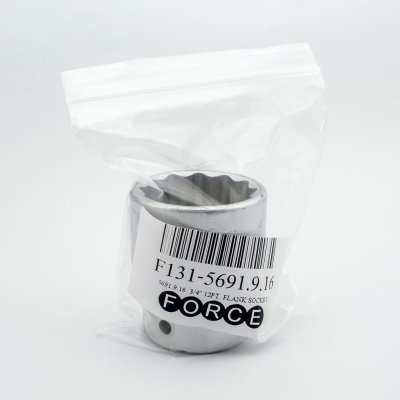 ลูกบ๊อกซ์ 12 เหลี่ยม 3/4" ขนาด 1-9/16" FORCE รุ่น F131-5691.9.16