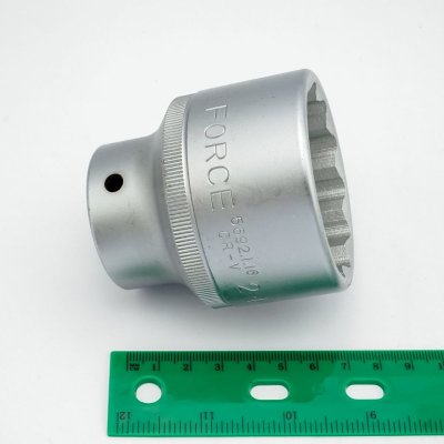 ลูกบ๊อกซ์ 12 เหลี่ยม 3/4" ขนาด 2-1/16" FORCE รุ่น F131-5692.1.16