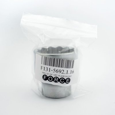ลูกบ๊อกซ์ 12 เหลี่ยม 3/4" ขนาด 2-1/16" FORCE รุ่น F131-5692.1.16