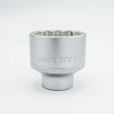 ลูกบ๊อกซ์ 12 เหลี่ยม 3/4" ขนาด 2-1/2" FORCE รุ่น F131-5692.1.2