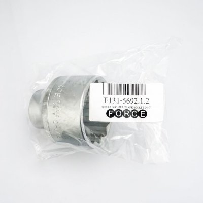 ลูกบ๊อกซ์ 12 เหลี่ยม 3/4" ขนาด 2-1/2" FORCE รุ่น F131-5692.1.2