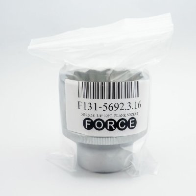 ลูกบ๊อกซ์ 12 เหลี่ยม 3/4" ขนาด 2-3/16" FORCE รุ่น F131-5692.3.16