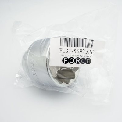 ลูกบ๊อกซ์ 12 เหลี่ยม 3/4" ขนาด 2-5/16" FORCE รุ่น F131-5692.5.16