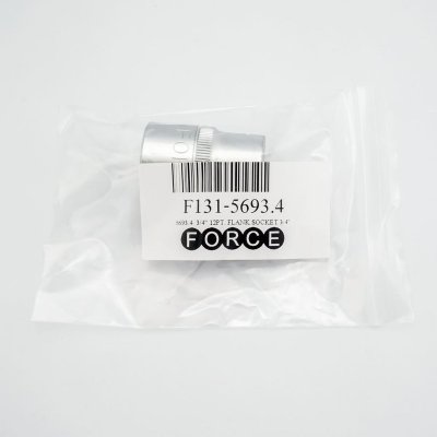 ลูกบ๊อกซ์ 12 เหลี่ยม แกน 3/4" ขนาด 3/4"" FORCE รุ่น F131-5693.4