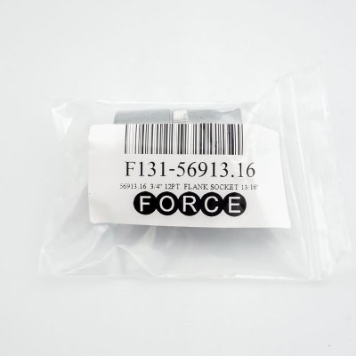 ลูกบ๊อกซ์สั้น 12 เหลี่ยม แกน 3/4 นิ้ว ขนาด 13/16 นิ้ว FORCE รุ่น 56913.16