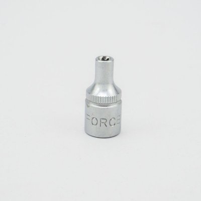 ลูกบ๊อกซ์หัวจีบ E4 แกนขับ 1/4 นิ้ว ยาว 25 มม. FORCE รุ่น F131-52604