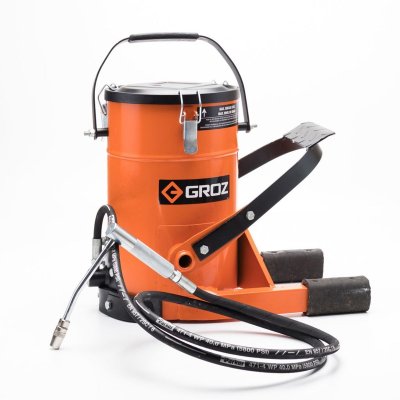 ถังอัดจารบีแบบใช้เท้า GROZ 10 กก. รุ่น FOP/10A