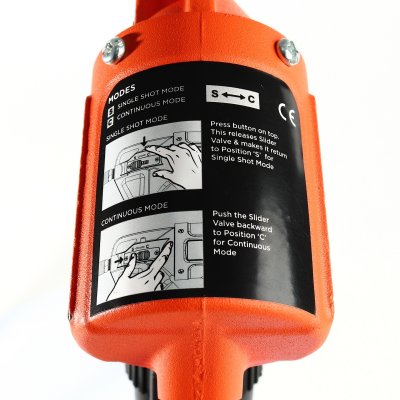 กระบอกอัดจารบีใช้ลม GROZ 500CC ท่ออ่อน รุ่น APGG/1F-30/B