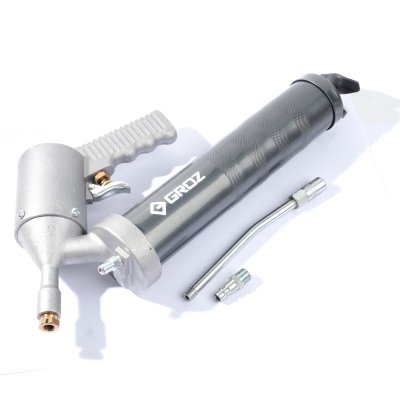 กระบอกอัดจารบีใช้ลม GROZ ท่อแข็ง 500CC รุ่น PGG/1R/B