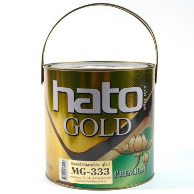 สีทองน้ำมัน ทองยุโรป HATO รุ่น MG-333 (1กล/3.785L)