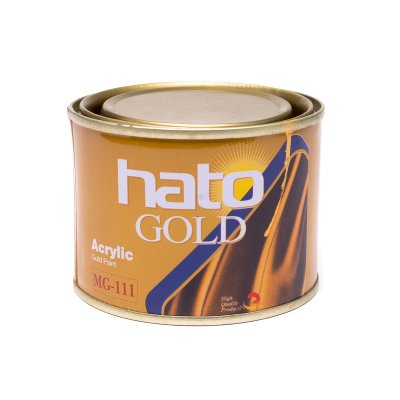 สีทองน้ำมัน อเมริกา HATO รุ่น MG-111 (1/4ปอนด์/0.1L)