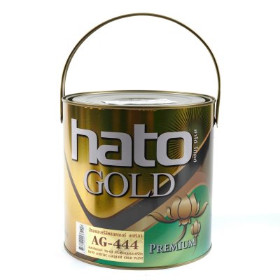 สีทองอะครีลิคแลคเกอร์ HATO รุ่น AG444 (1กล/3.785L)