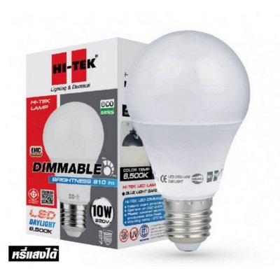 หลอดไฟ LED E27 หรี่ได้ แสงขาว DAY HI-TEK รุ่น H271-0041 (10W)