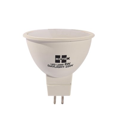 หลอดไฟ LED GU5.3/MR16 NO-DIM แสงขาว HI-TEK รุ่น H271-0048 (6W)