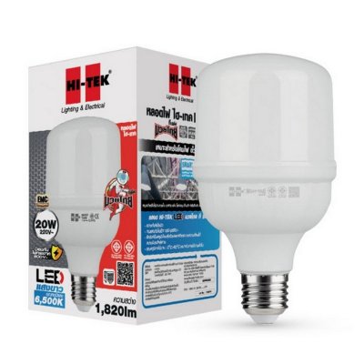 หลอดไฟ LED ทรง T E27 แสงขาว DAY HI-TEK รุ่น H271-0030 (20W/30W/50W)