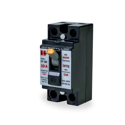 เบรกเกอร์ตัดสองสาย 10A HI-TEK รุ่น HT-88 (HCMM880010)