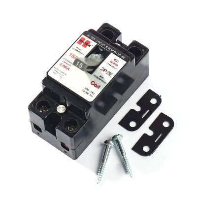 เบรกเกอร์ตัดสองสาย 15A HI-TEK รุ่น HT-88 (HCMM880015)