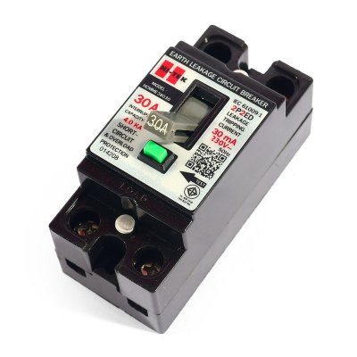 เบรกเกอร์กันดูด 30A HI-TEK รุ่น HTE-38 (HCMME38030)
