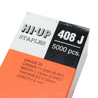 ลูกแม็กซ์ขาคู่ 4x8x0.59 มม. HI UP รุ่น J-408
