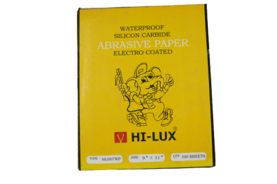 กระดาษทรายแผ่น HI-LUX   9"x11"