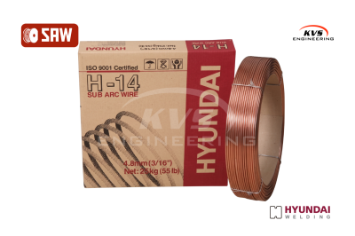 ลวดเชื่อมซับเมอร์ก HYUNDAI SUBMERGED WIRE H-14